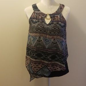 BCX tank with asymmetric overlay